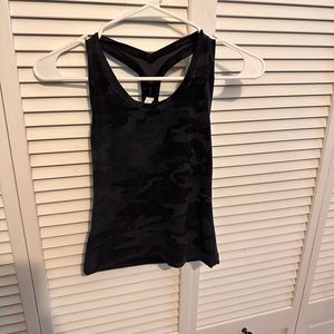 Lululemon black Camo tank